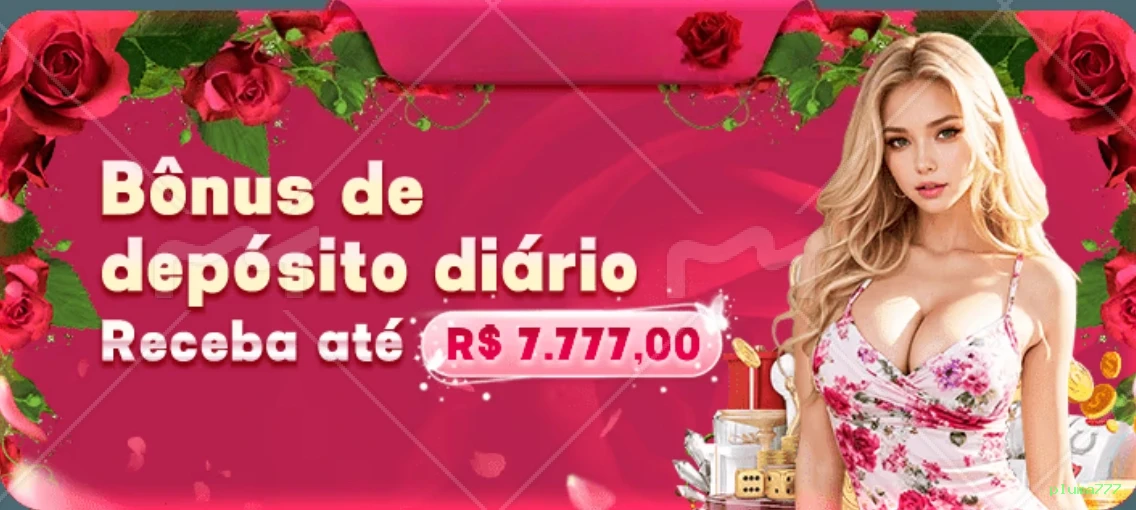Promoções e bônus exclusivos da pluma777